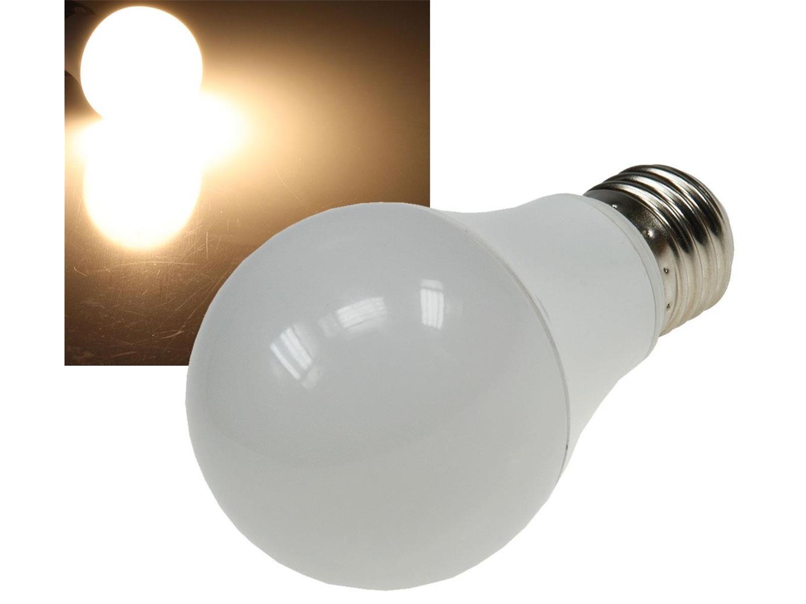 LED Glühlampe E27 "G40 AGL" warmweiß 3000k, 500lm, 230V/5W, 160°