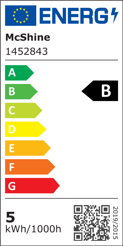 LED-Stripe McShine, 1m, neutralweiß, 60LEDs, 1200lm, 12V/4,8W, IP20