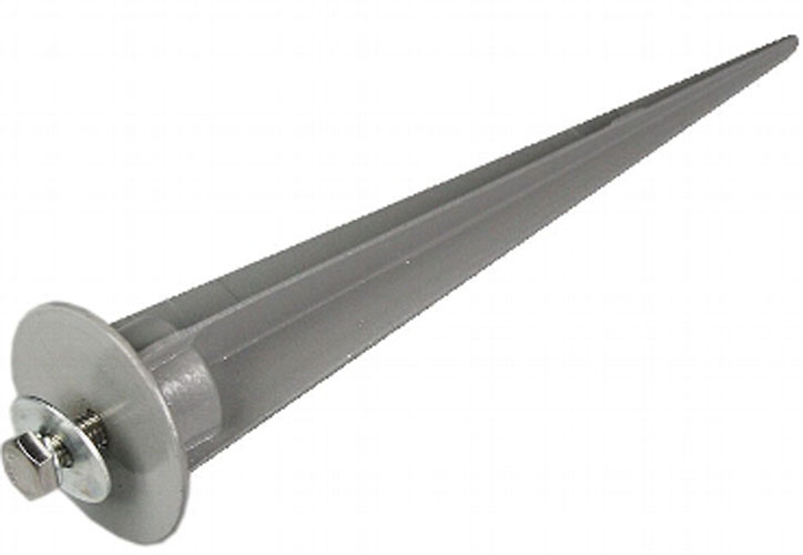 Stahl-Erdspieß LED-Fluter für 10W Fluter ØxL 4x16cm
