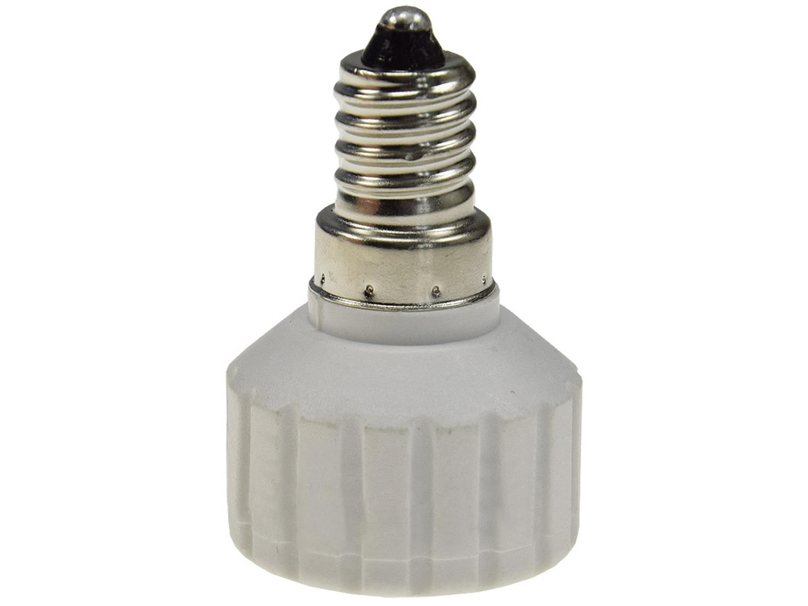 Lampensockel-Adapter, KeramikE14 auf GU10
