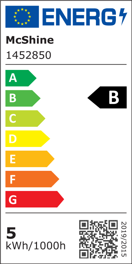 LED-Stripe McShine, 1m, warmweiß, 60LEDs, 1440lm, 12V/4,8W, IP44