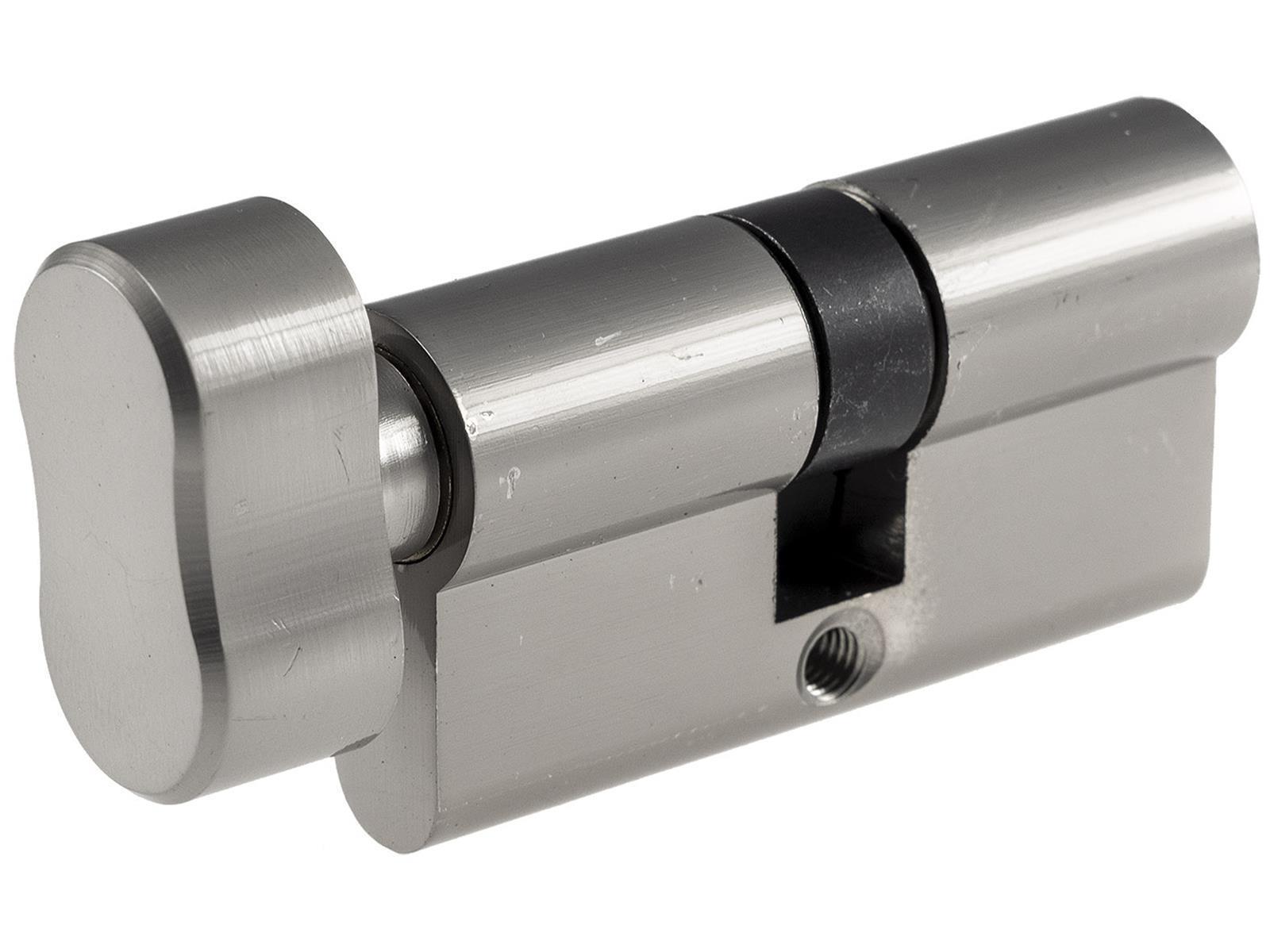Schließzylinder 60mm (30+30mm) mit KnaufProfil-Zylinder, 5 Sicherheits-Schlüssel