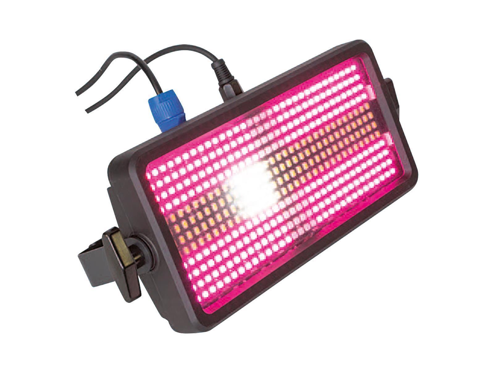DMX-Lichteffekt IBIZA ''FLASH-COLOR-STROBE'', 384 LED RGB+W,110-240V, 320x160x75mm