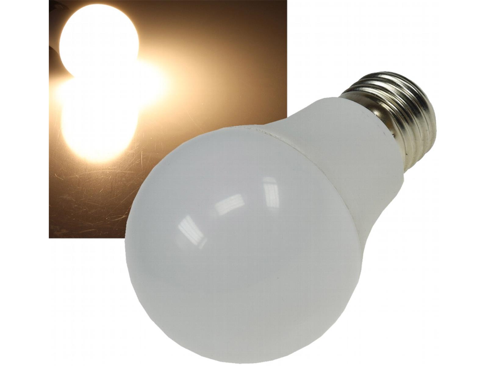 LED Glühlampe E27 "G70 COMODA" 3000k, 806lm, 230V/10W, 160°, warmweiß