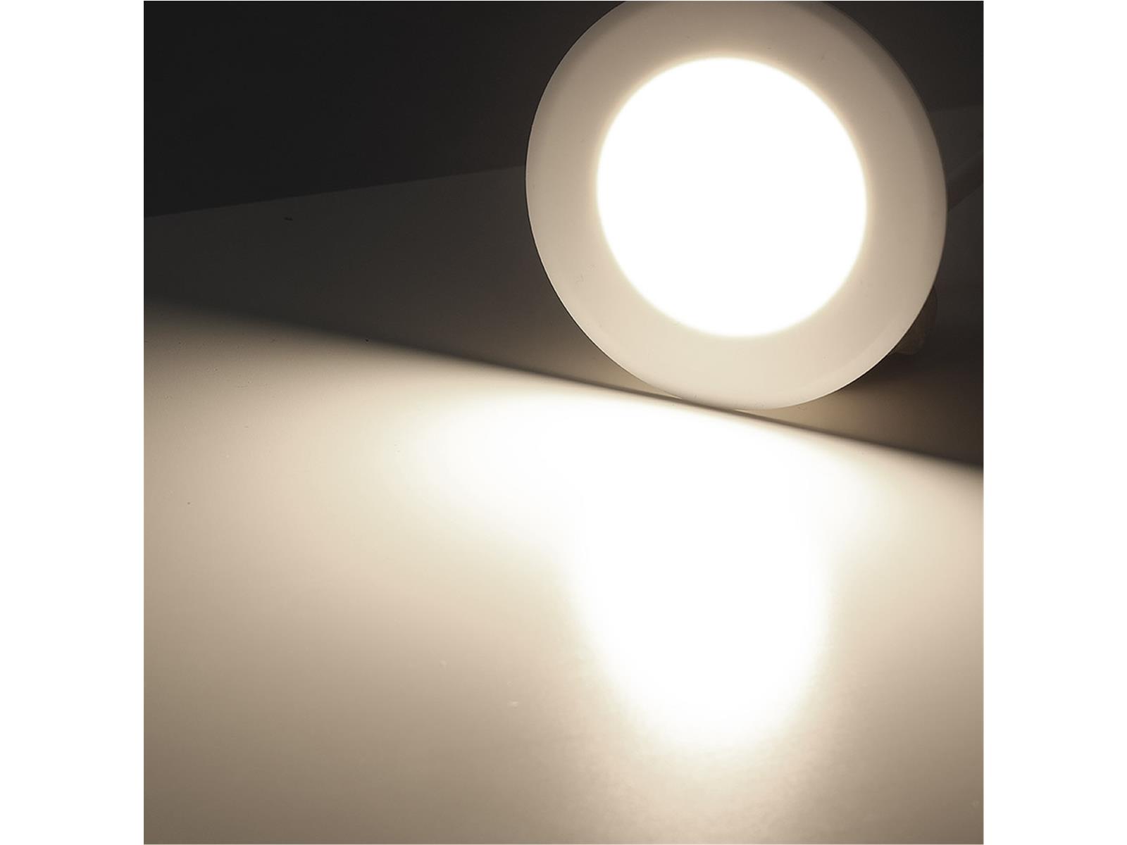 LED-Einbauleuchte "EBL-HV65w", weiß2 Watt, 230V, 4200K, 237Lm, neutralweiß