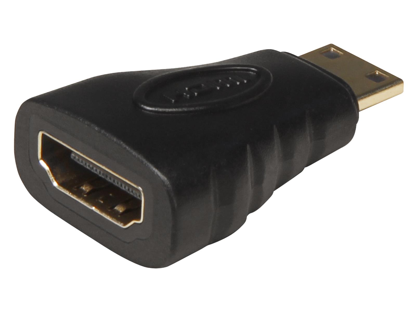 HDMI-Adapter, Mini-HDMI Stecker -> HDMI Buchse