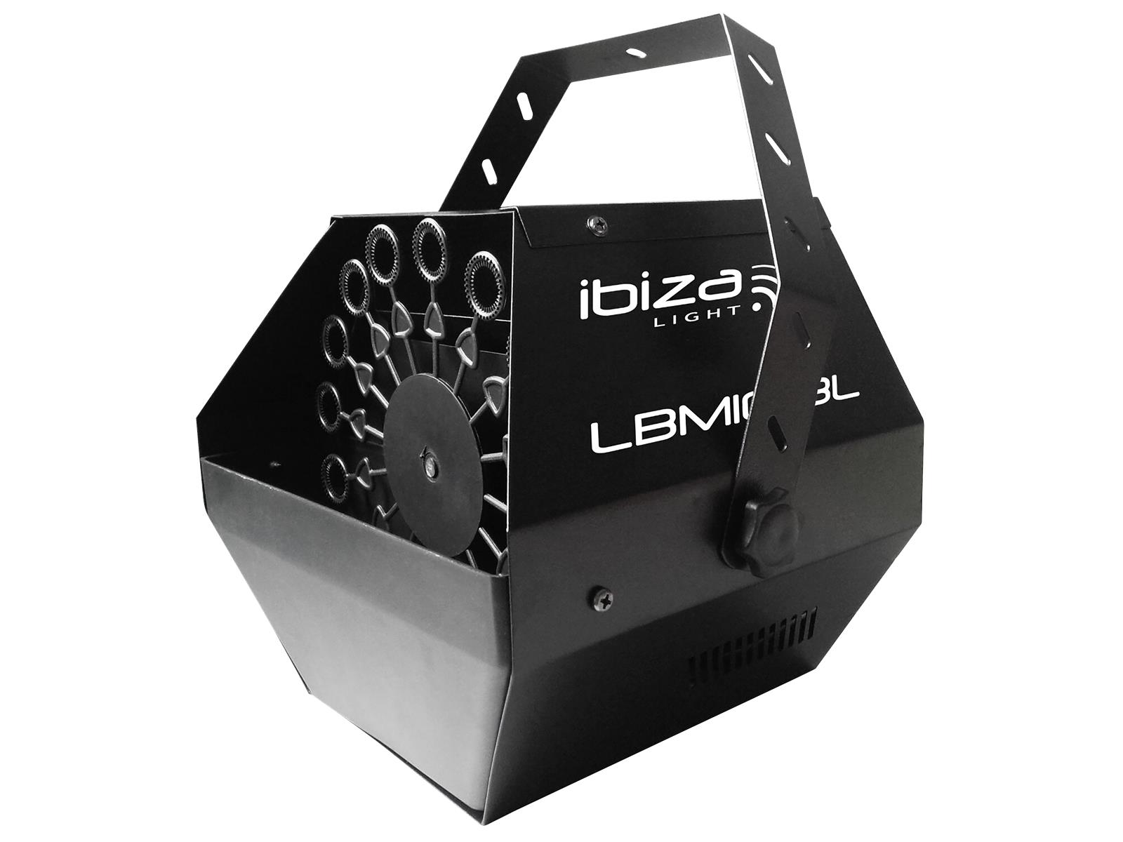 Seifenblasenmaschine IBIZA ''LBM10-BL'' 25W, mit Hängebügel